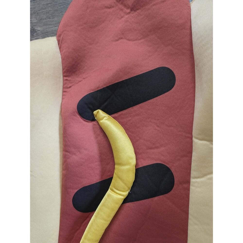 Grilled Hot Dog Halloween Costume Cosplay Multicolor Tunic Adult One Size - Picture 6 of 10